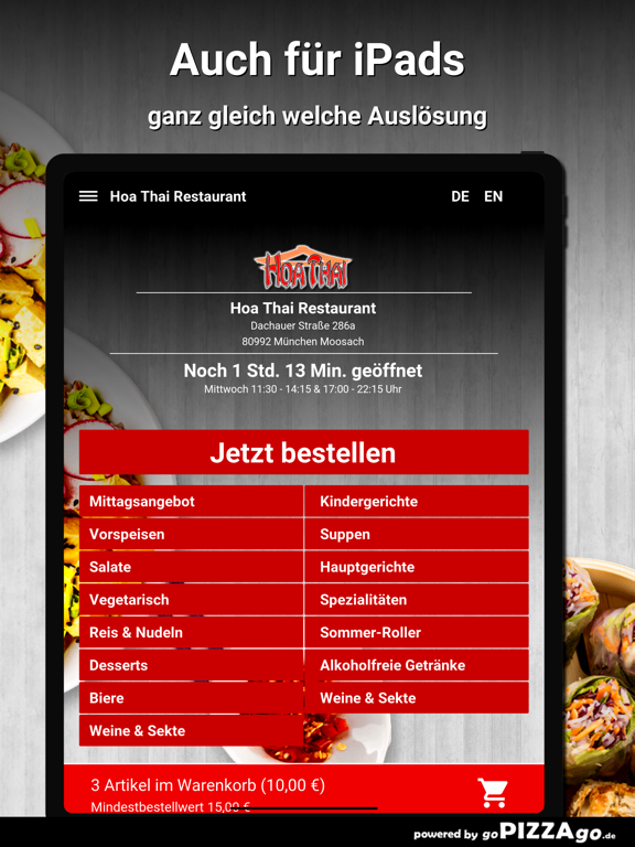 Hoa Thai Restaurant München screenshot 7