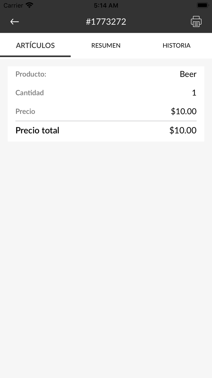 Beer App para Comercios