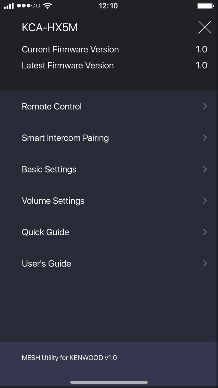 Mesh Utility for KENWOOD