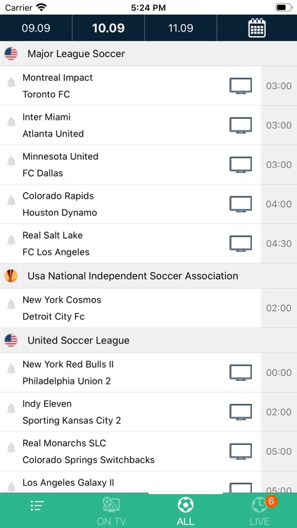 Soccer Live on TV screenshot-4
