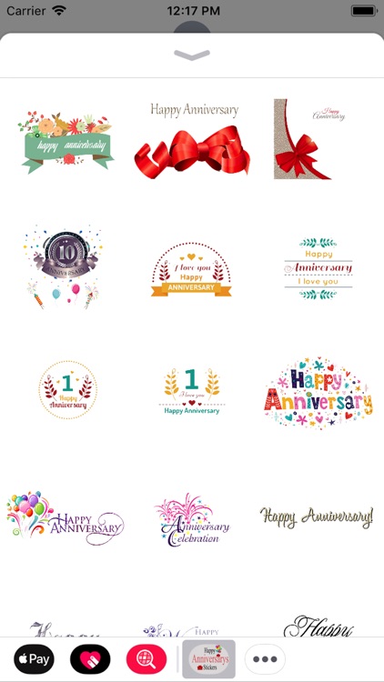 Happy Anniversary Sticker 2018 screenshot-0