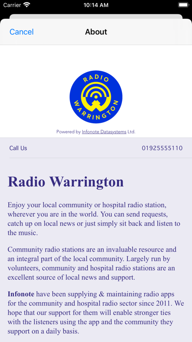 Radio Warrington screenshot 3
