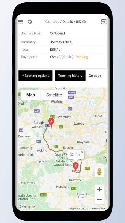 GLA Transfers Booking screenshot-5