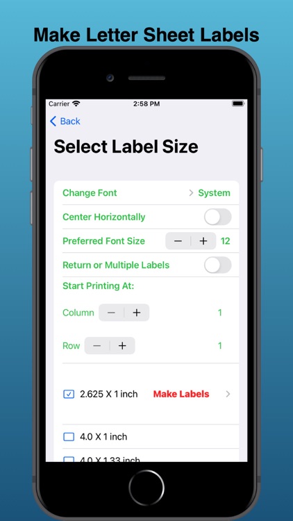 EZ Mailing Labels II screenshot-6