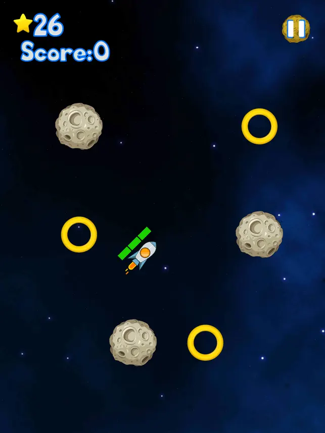 Asteroid Ring, game for IOS