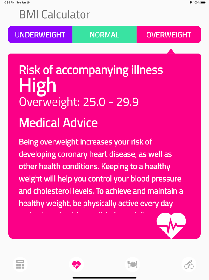 BMI Calculator Health