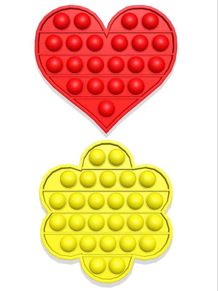 Pop it fidget toy calming Game