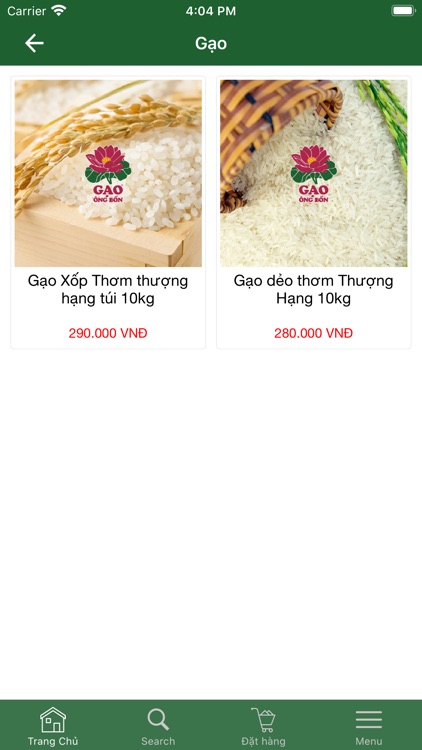 GaoOngBon - Gạo Ông Bốn