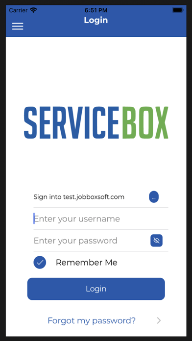 ServiceBox Mobile