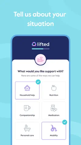 Game screenshot Lifted Care apk