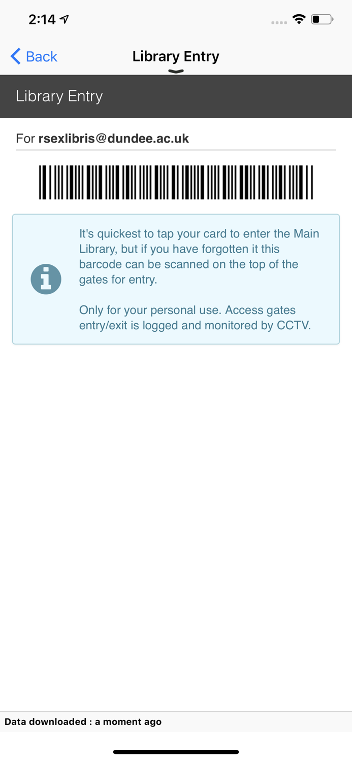 University of Dundee Library