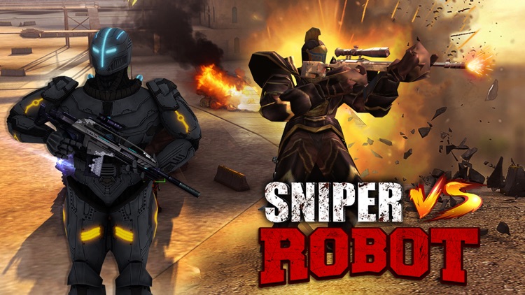 Sniper Vs Robot Shooting Games