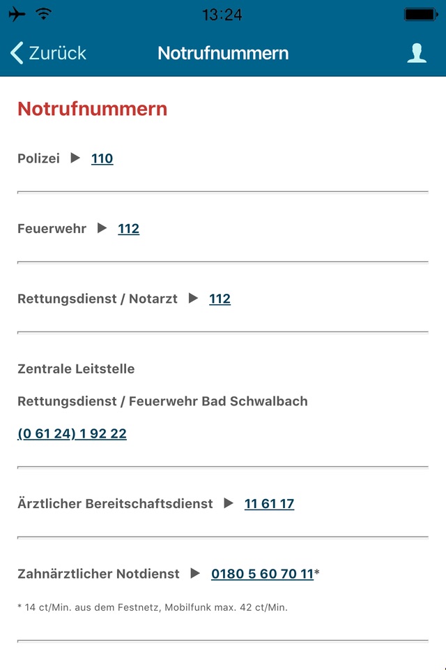 Gesundheitswegweiser RTK screenshot 3