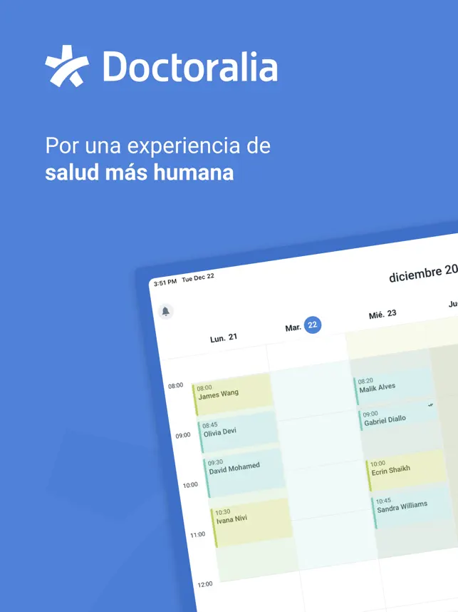 Screenshot 1 Doctoralia para especialistas iphone