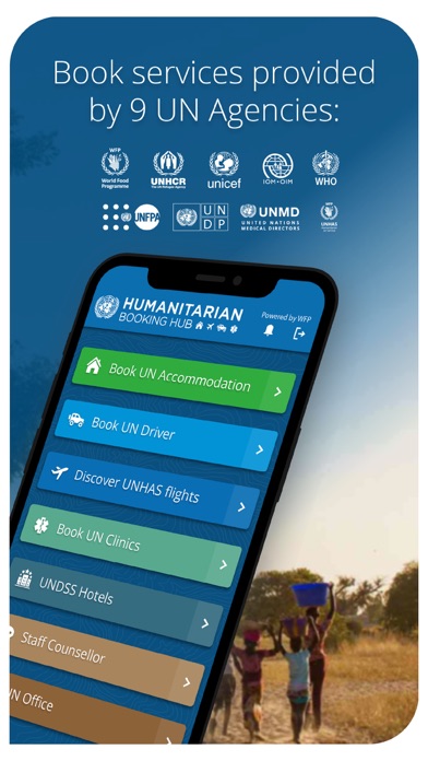 UN Booking Hub screenshot 2