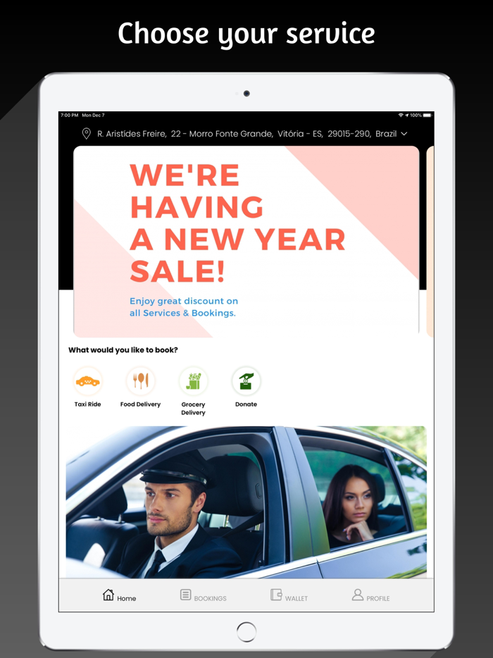 Fasten- ride and food delivery