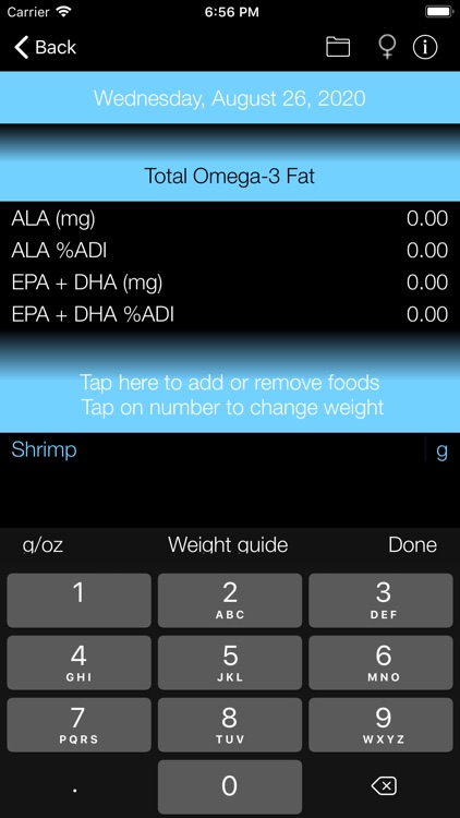 Omega-3 Fat Counter & Tracker screenshot-3