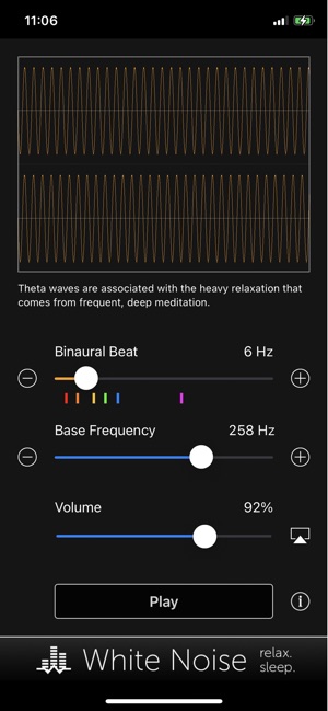 Binaural Beats Generator I App Store