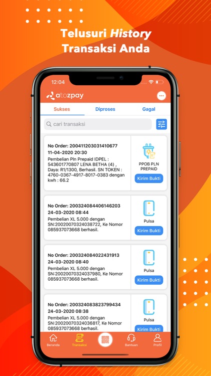 atozpay - Isi Pulsa dan PPOB screenshot-5