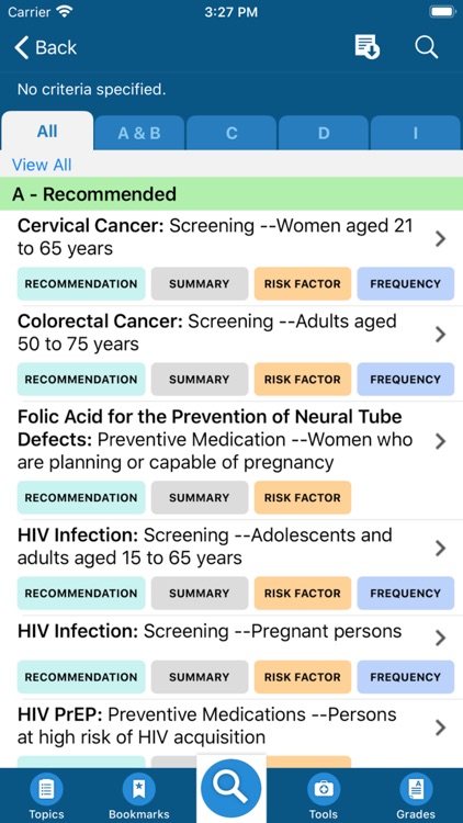 USPSTF Prevention TaskForce