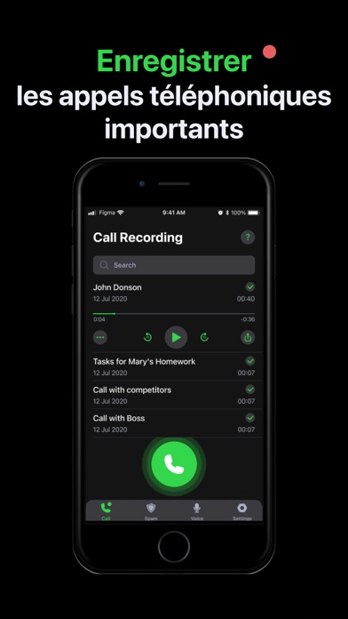 Rec&Call: Enregistreur d'appelCapture d'écran de 1