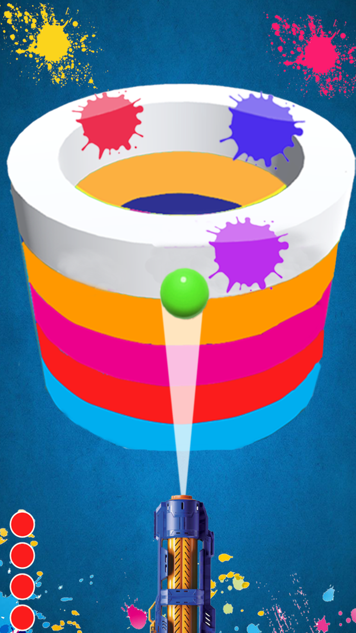 PaintBall HittingTower Blast