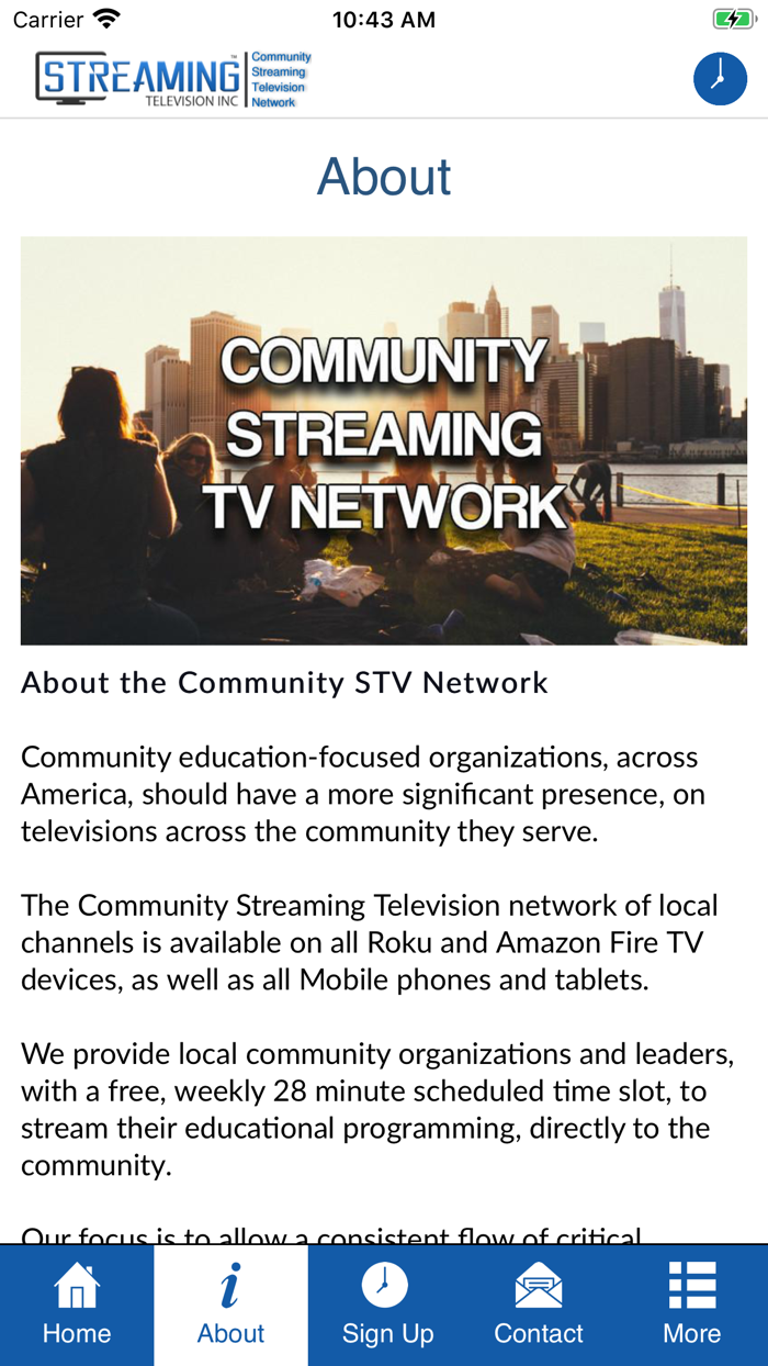 Community Streaming TV Network