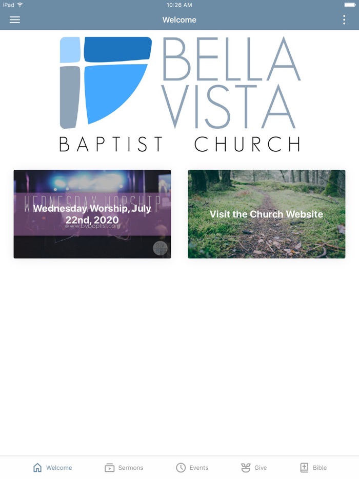 Bella Vista Baptist Church App
