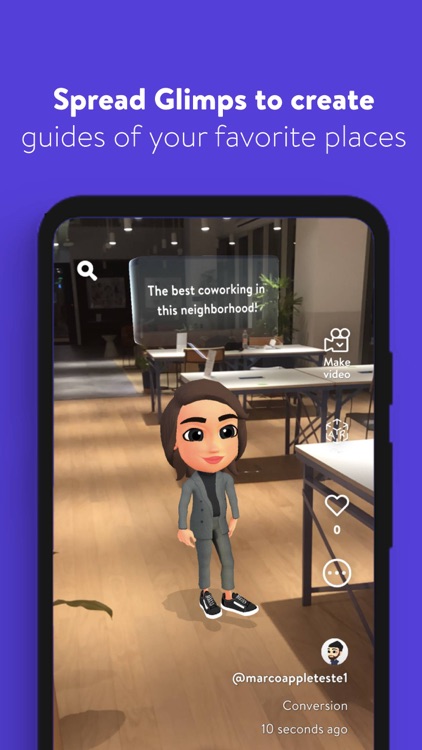 Glimpsy: Explore places in AR