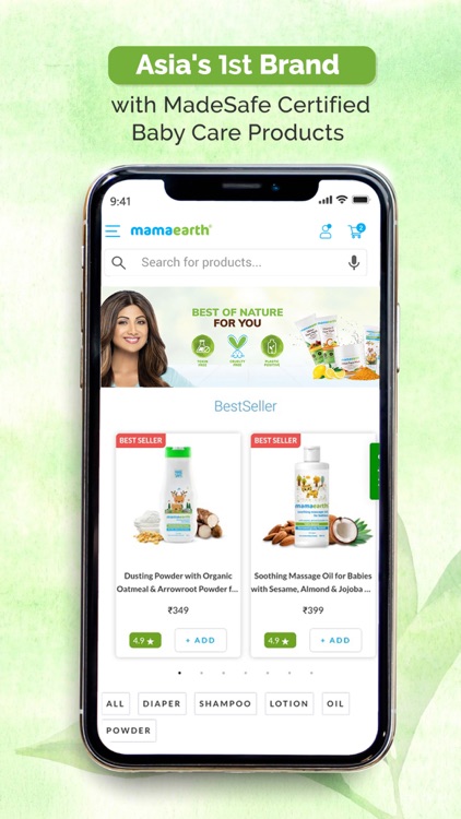 Mamaearth Online Shopping App