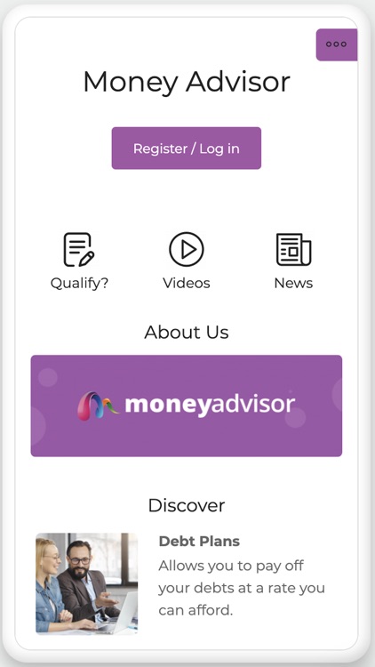 Money Advisor app