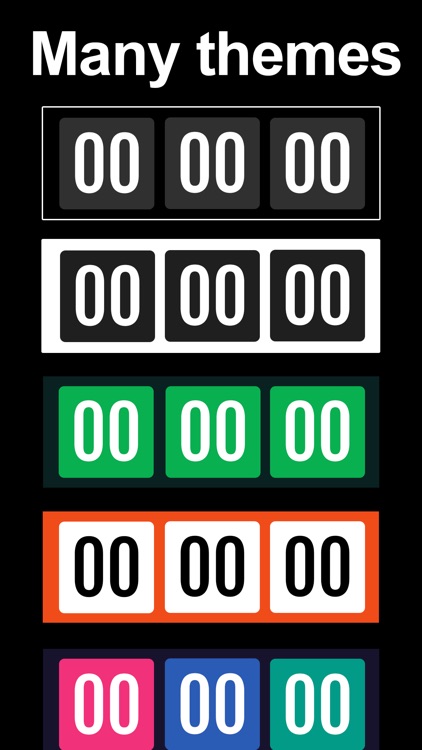 Aesthetic Flip Clock screenshot-3