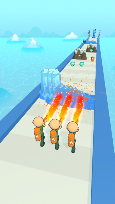 Flame Runner - Adventure Game screenshot 2