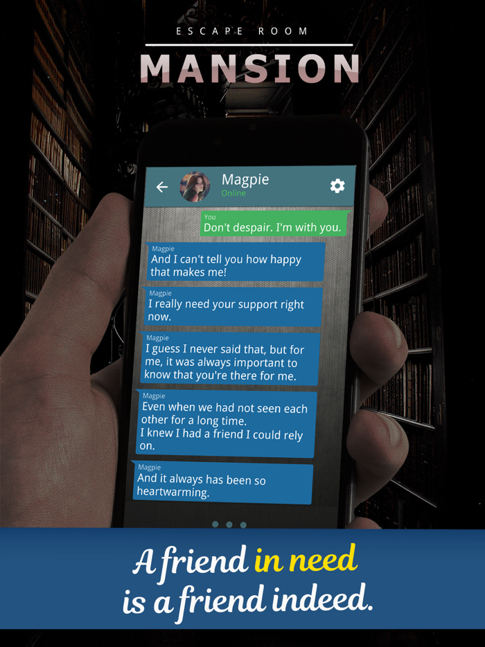 Mansion. Text Adventure