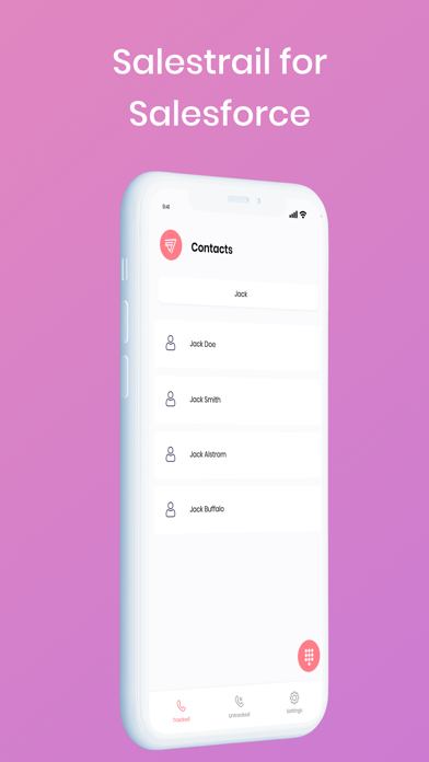 Salestrail: Track your calls screenshot 4