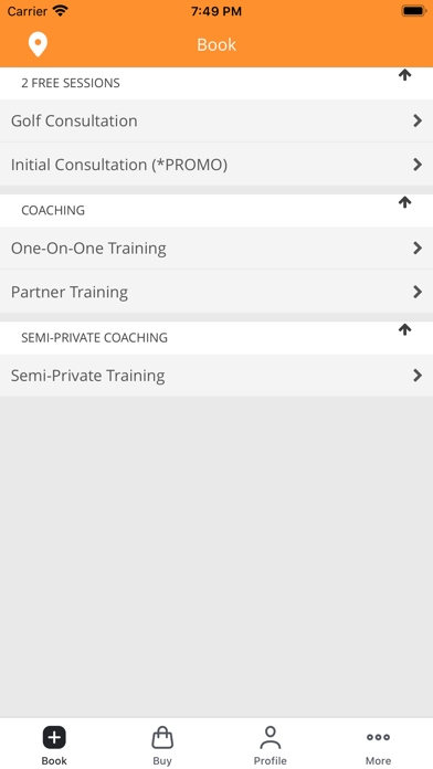 The Exercise Coach Scheduler screenshot 2