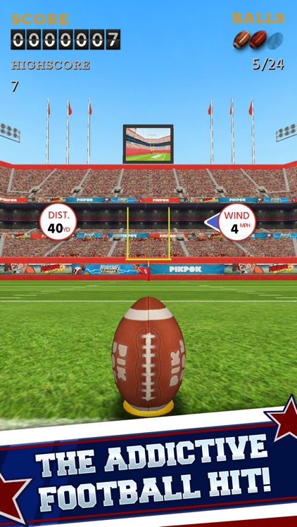 Flick Kick Field Goal Kickoff screenshot-0