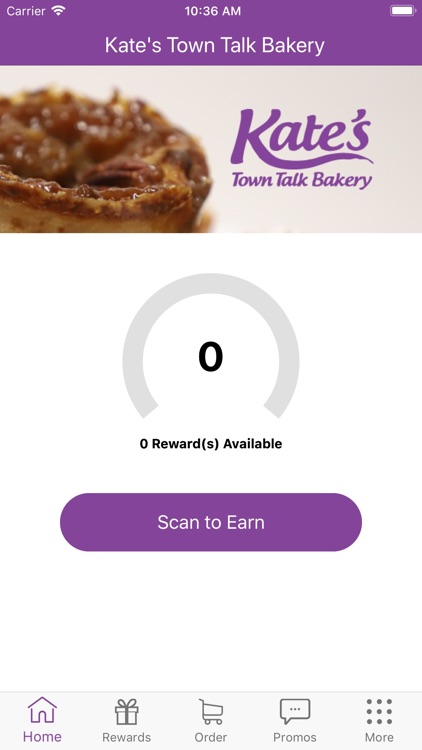 Kates Town Talk Bakery Rewards