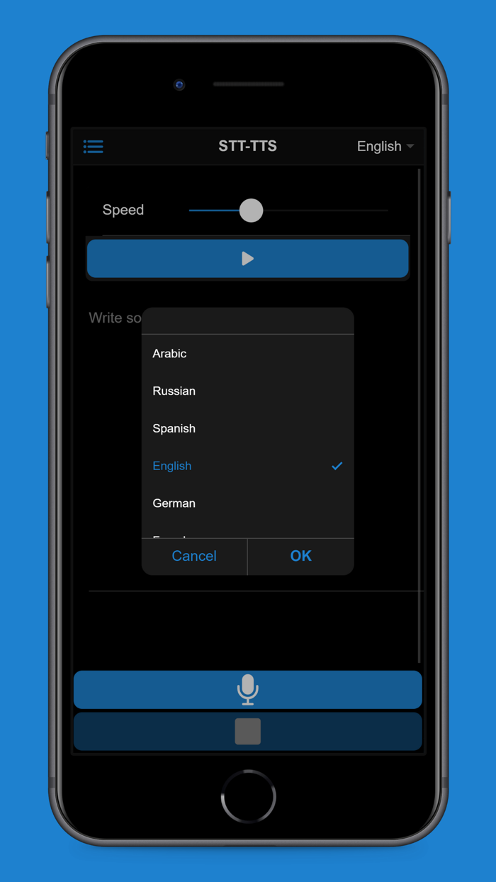 Speech to Text  Text to Voice