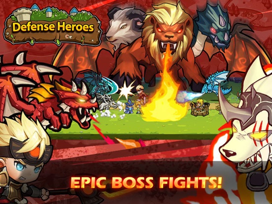 Defense Heroes: Tower Defense screenshot 4