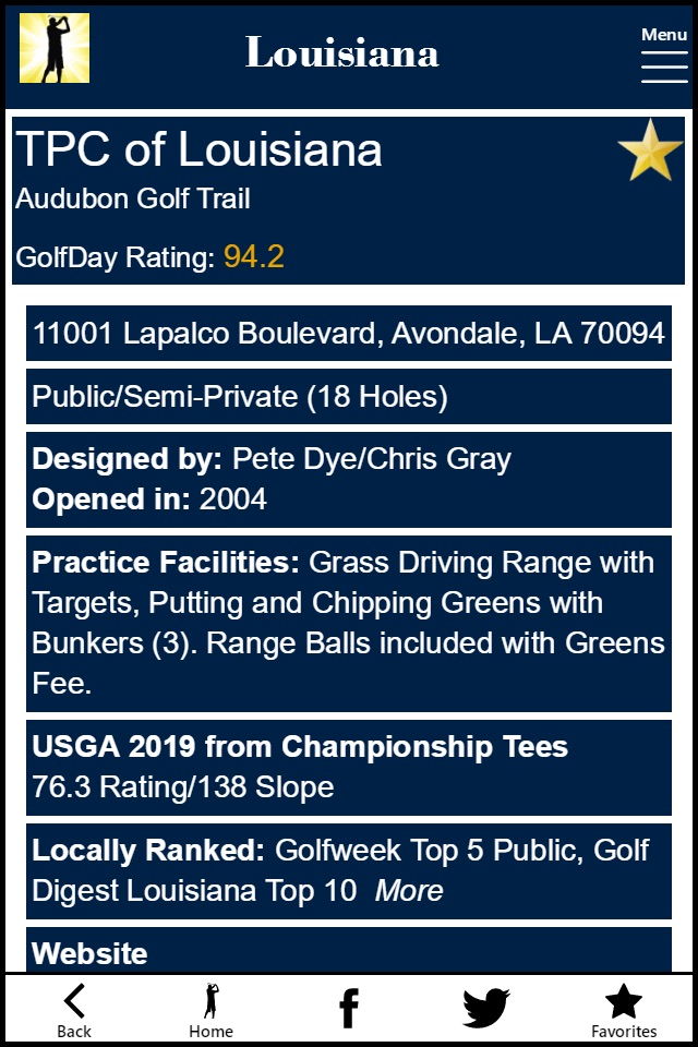 GolfDay Louisiana screenshot 3