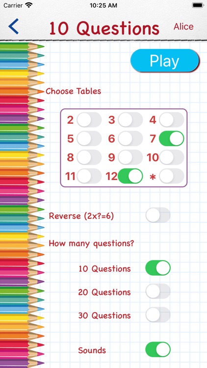 Fun Times Table