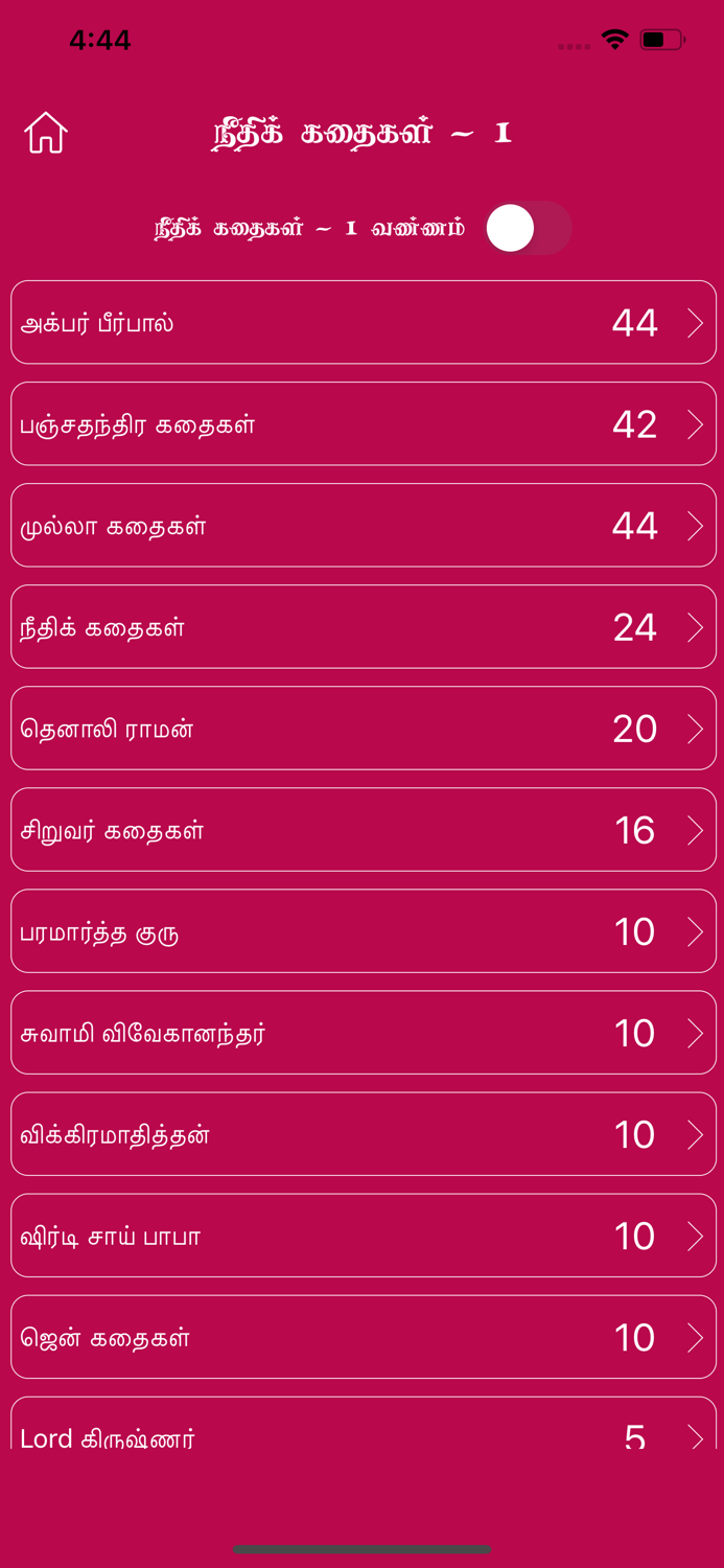Tamil Story Libraries