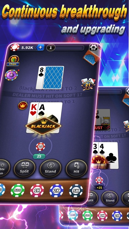 Blackjack 21 - card games.io screenshot-3