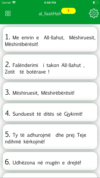 Albanian Quran screenshot 2