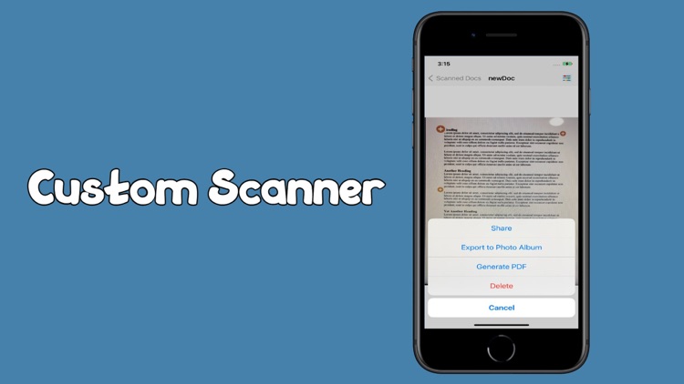 YourOwnCustomScanner screenshot-3