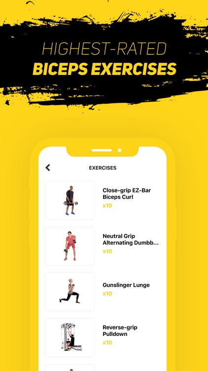 Biceps Workout - Exercises screenshot-3
