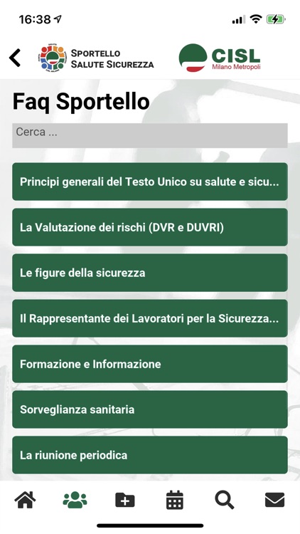 Salute Sicurezza CISL Milano