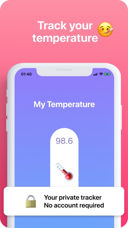 Body temperature app for fever