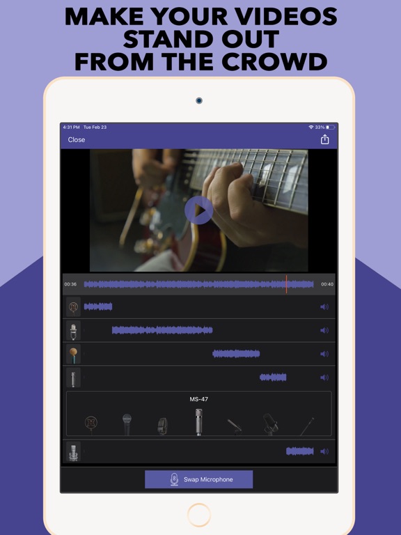 MicSwap Video Pro Audio Editor MicSwap Video Pro Audio Editor